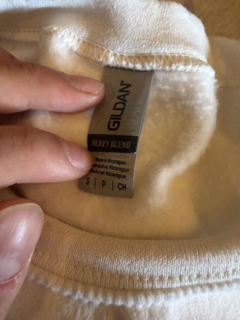 Harvard University White Crewneck Sweatshirt Size S